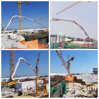 打卡世界级工程 徐工V7泵车高效助力深中通道建设